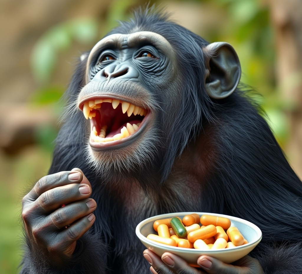 Mach dich zum Affen.